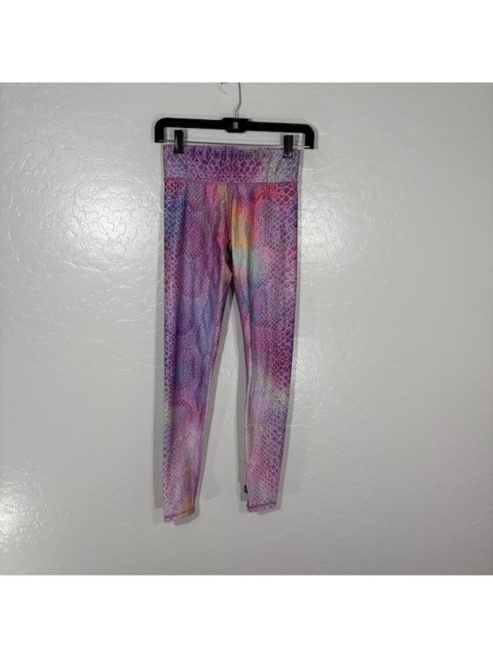 Terez Leggings Womens XS Snake Print High Waist Activewear Rainbow NYC Yoga Pant